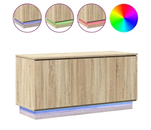 Televizoriaus Spintelė Sonoma Ąžuolas 100 X 38 X 49 Cm