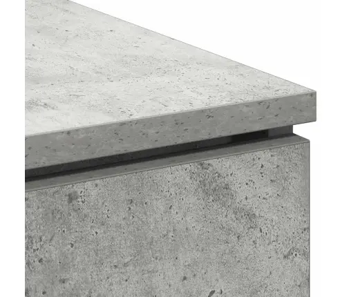 Televizoriaus Staliukas Su Led Betono Pilka 100 X 38 X 49 Cm