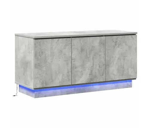 Televizoriaus Staliukas Su Led Betono Pilka 100 X 38 X 49 Cm