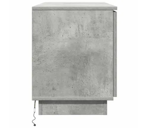 Televizoriaus Staliukas Su Led Betono Pilka 100 X 38 X 49 Cm