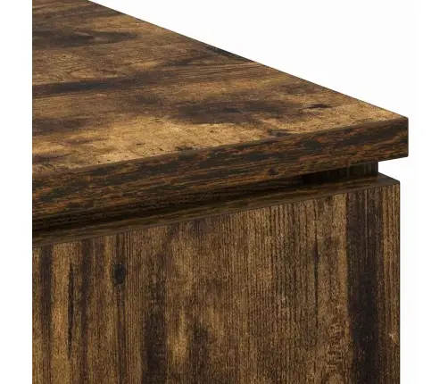 Tv Galds Ar Led Dūmakaina Ozolkoka 100 X 38 X 49 Cm Vidaxl