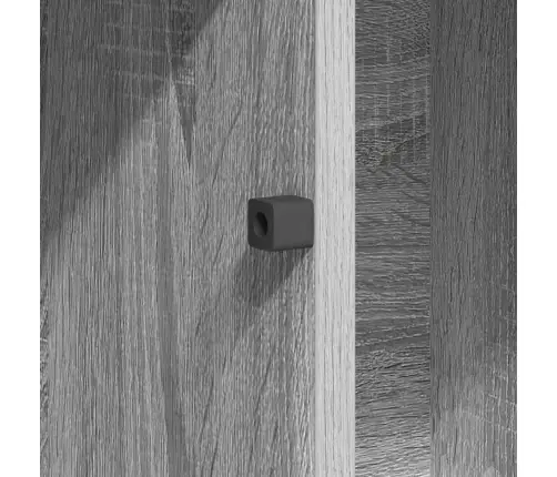 Tv Galds Ar Led Pelēka Sonomas Ozola 100 X 38 X 49 Cm Vidaxl