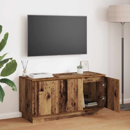 Tv Galds Ar Led Vecs Koks 100 X 38 X 49 Cm Inženierijas Koks Vidaxl