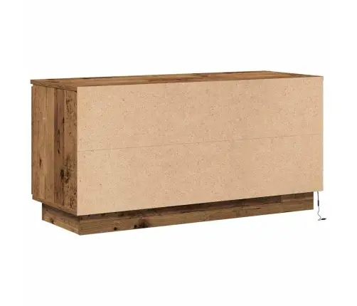 Televizoriaus Staliukas Su Led Senovinis Medis 100 X 38 X 49 Cm