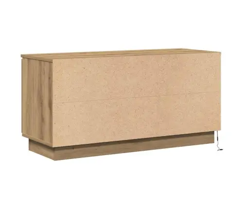 Televizoriaus Staliukas Su Led Artisano Ąžuolo 100 X 38 X 49 Cm