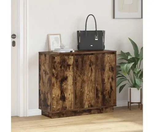 Led Kummuti Suitsetatud Tamm 90 X 32 X 75 Cm Tehispuit