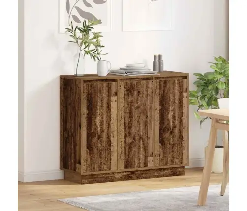 Led Kummuti Vana Puit 90 X 32 X 75 Cm Tehispuit