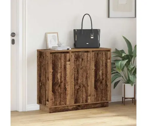 Led Kummuti Vana Puit 90 X 32 X 75 Cm Tehispuit