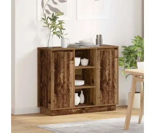 Led Kummuti Vana Puit 90 X 32 X 75 Cm Tehispuit