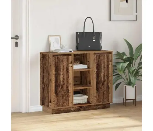 Led Kummuti Vana Puit 90 X 32 X 75 Cm Tehispuit