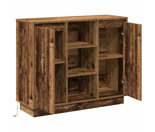 Led Kummuti Vana Puit 90 X 32 X 75 Cm Tehispuit