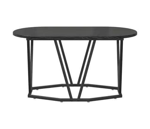 Kafijas Galds Melns Ozolkoks 80 X 40 X 40.5 Cm Vidaxl