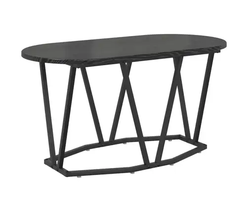 Kafijas Galds Melns Ozolkoks 80 X 40 X 40.5 Cm Vidaxl