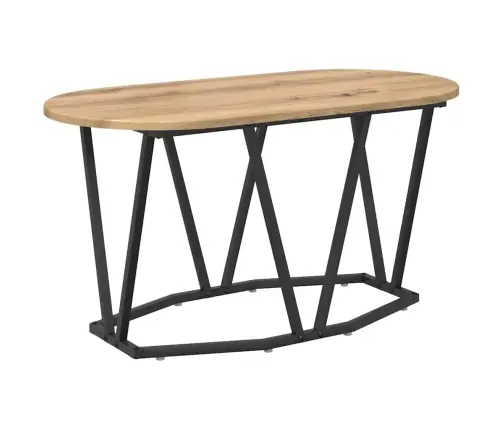 Kafijas Galds Amatnieku Ozola 80 X 40 X 40.5 Cm Vidaxl