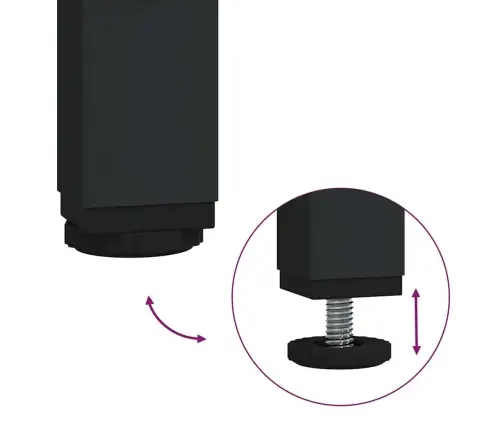 Sānu Galdiņu Komplekts 2 Pcs Sonoma Ozola Un Melnas Krāsas Vidaxl