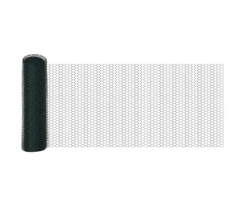 Heksagona Žogs Zaļš 0.8X10 M Tērauds Vidaxl