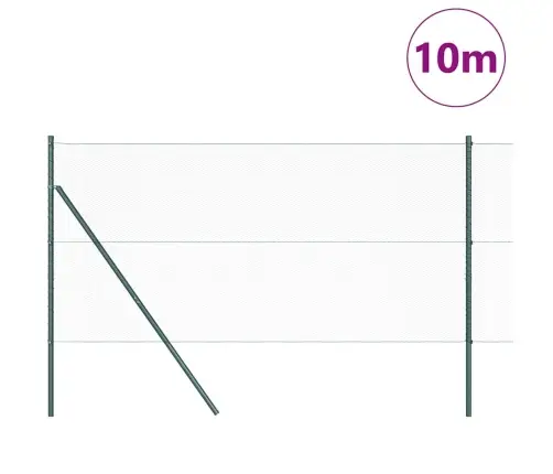 Tvorelės Stulpas Žalia 10 X 1,4 M (13 Mm Tinklas)
