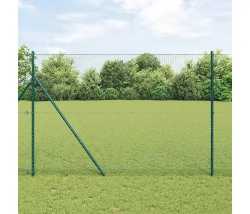 Sešstūra Žogs Zaļš 1.6X10 M Tērauds Vidaxl