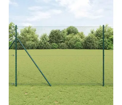 Žoga Komplekts 2 Gab. Zaļš Metāls 25 X 1,5 M Izturīgs Vidaxl