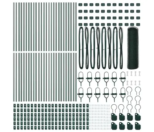 Tvorelės Stulpas Žalia 100 X 0,4 M (13 Mm Tinklelis)