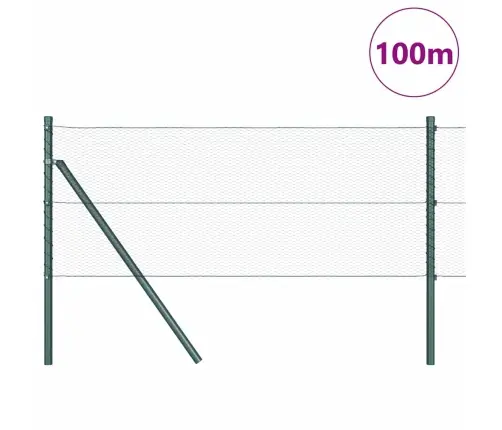 Tvorelės Stulpas Žalia 100 X 0,4 M (13 Mm Tinklelis)