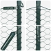 Aed Koos Postidega Roheline 1.5 X 100 M Pvc Kaetud Teras