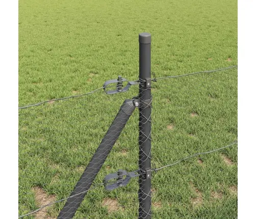 Tvorelės Stulpas Pilka 10 X 0,4 M (13 Mm Tinklelis)