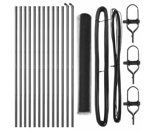 Aiapost Hall 25 X 1 M (13 Mm Võrk) Teras