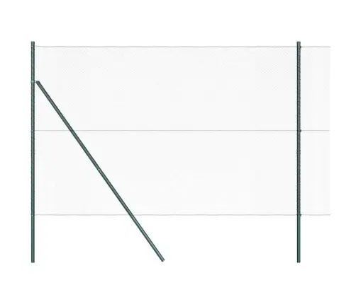 Tvora Su Stulpais Pilka 1.6 X 50 M Pvc Dengtas Plienas Tvora Su Stulpais Pilka 1.6 X 50 M Pvc Dengtas Plienas