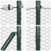 Aed Koos Postidega Hall 1.6 X 50 M Pvc Kaetud Teras