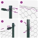 Aed Koos Postidega Hall 1.6 X 50 M Pvc Kaetud Teras