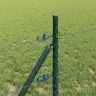 Heksagonālais Žogs Pelēks 0.6X100 M Tērauds Vidaxl