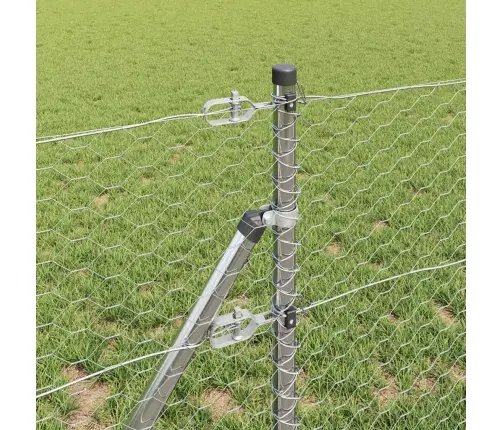 Aiapost Hõbedane 10 X 0,6 M (36 Mm Võrgu) Teras