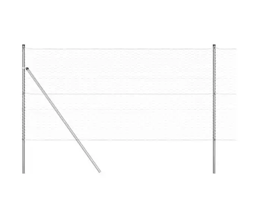 Sešstūra Žogs 1.4X10 M Cinkots Tērauds Vidaxl