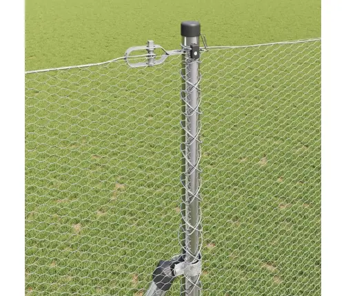 Sešstūra Žogs 1.5X10 M Cinkots Tērauds Vidaxl