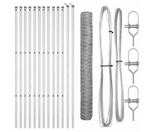 Aiapost Hõbedane 25 X 1,2 M (50 Mm Vahe) Teras