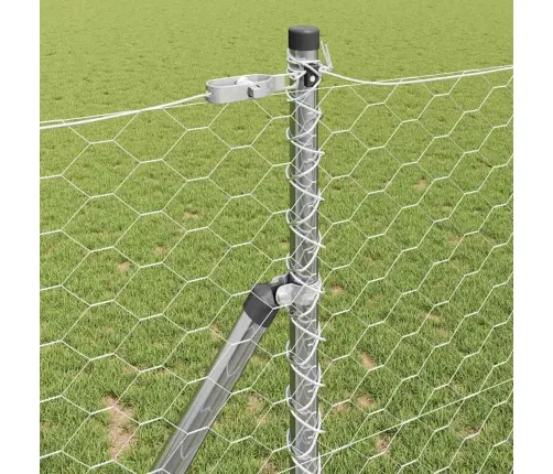 Sešstūra Žogs 1.4X25 M Cinkots Tērauds Vidaxl