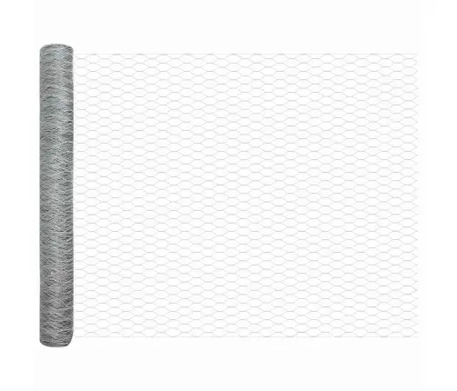 Sešstūra Žogs 1.4X25 M Cinkots Tērauds Vidaxl