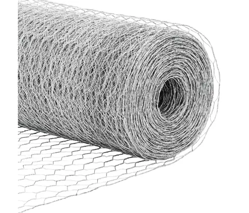 Tvora Su Stulpais Sidabro 0.8 X 50 M Pvc Dengtas Plienas