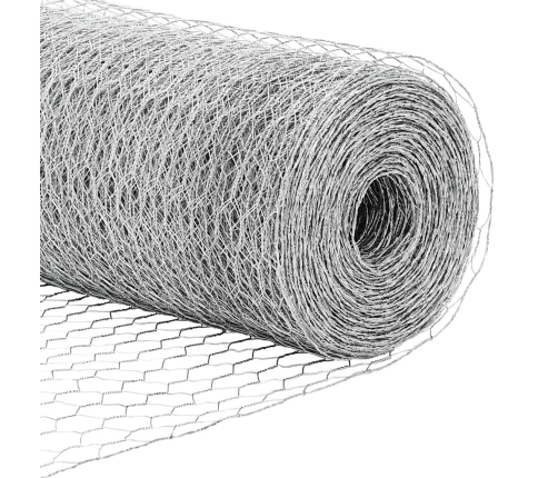 Tvora Su Stulpais Sidabro 1 X 100 M Pvc Dengtas Plienas