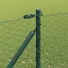 Tvora Su Stulpais Žalia 1.2 X 10 M Pvc Dengtas Plienas