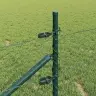 Žogu Komplekts 2 Gabali Meža Zaļa Cinkots Tērauds 25 X 0.5 M Vidaxl