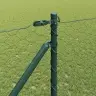 Hekta Žogs Zaļš 1.4X25 M Tērauds Vidaxl