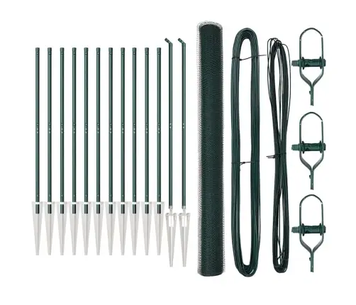 Sešstūra Žogs Zaļais 1.6X25 M Tērauds Vidaxl