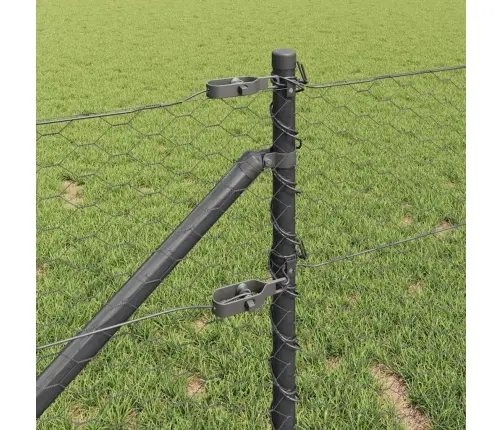 Aed Koos Postidega Hall 0.6 X 10 M Pvc Kaetud Teras Aed Koos Postidega Hall 0.6 X 10 M Pvc Kaetud Teras