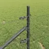 Tvora Su Stulpais Pilka 0.5 X 25 M Pvc Dengtas Plienas Tvora Su Stulpais Pilka 0.5 X 25 M Pvc Dengtas Plienas