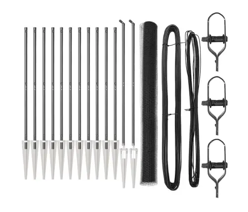 Aiapost Hall 25 X 1,5 M (25 Mm Võrk) Teras