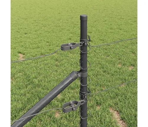 Aed Koos Postidega Hall 0.8 X 50 M Pvc Kaetud Teras Aed Koos Postidega Hall 0.8 X 50 M Pvc Kaetud Teras