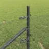 Sešstūra Žogs Pelēks 0.8X100 M Tērauds Vidaxl