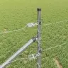 Žogu Komplekts 2 Gab. Cinkota Metāla Cinkots Tērauds 25 X 0.5 M Vidaxl